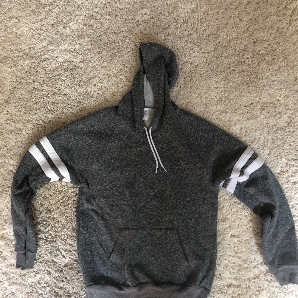 Grey American Apparel Hoodie